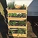 Ropedoncedar Vertical Garden Box Kit – Freestanding Indoor Outdoor Planters Made of Cedar for Growing Herbs, Vegetables, Succulents and Flowers on Your Balcony, Patio or Other Small Spacethumb 3