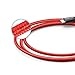 Anker Powerline+ Micro USB (10ft) The Premium Durable Cable [Double Braided Nylon] for Samsung, Nexus, LG, Motorola, Android Smartphones and More (Red)