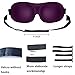 3D Sleep Mask (leeken New Design 2 Pack) Eye Mask for Sleeping - Contoured Eyemask - Blindfold Airplane mask- Night Blinder Eyeshade for Men Women