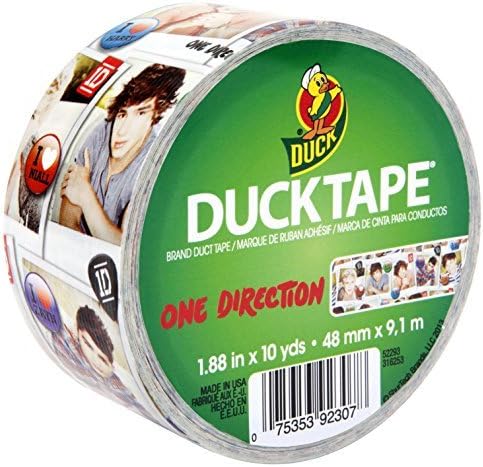 Licensed Duck Tape 1.88 Wide 10 Yard Roll-One Direction by Shurtech