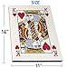 EasyGoProducts Giant Playing Cards – Novelty Jumbo Cards for Kids, Teens or Seniors – Large Print – Poker Full Deck of Cards