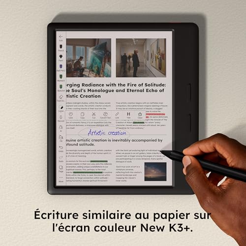 Musnap Ocean C 64GB+4GB 7" Color eBook Reader Support Handwriting, 7" E-Ink Color Paper Tablet with Long Battery Life for Reading and Writing (Musnap Stylus Pen Not Included)