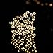 Solar Lights Outdoor 59ft 100 LED Fairy Lights, Ambiance lights for Patio, Lawn,Garden, Home, Wedding, Holiday, Christmas, Xmas Tree decoration,waterproof/Timer (Warm White)
