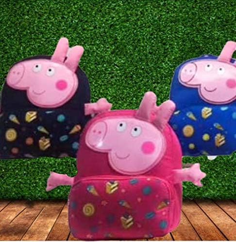 Kids Cartoon Peppa Pig School Bag/Picnic Bag/Travel Bag Backpack/Nursery Bag 30 cm