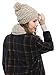 Bienvenu Women Fashion Winter Warm Knitted Scarf and Hat Set Skullcaps,Beige