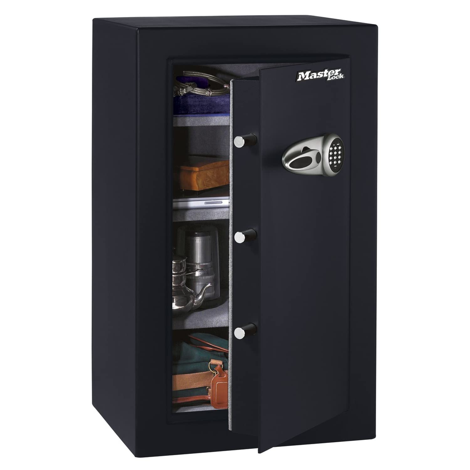 MASTER LOCK High Security Safe Digital Combination with Override Keys, 169 L, 950 x 551 x 502 mm, mounting kit, for home and professionals