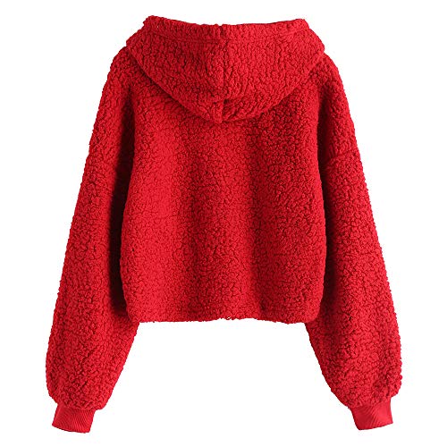 cropped pullover sweatshirt