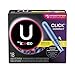 U by Kotex Click Compact Tampons, Regular Absorbency, Unscented, 72 Count (4 Boxes of 18)