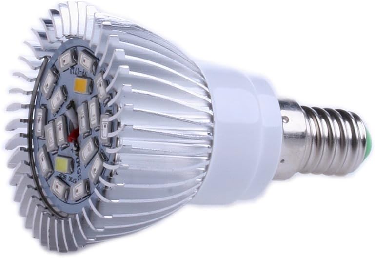 Kimruida E14 18W 18 LED SMD 5730 Grow Light Hydroponic Plant Full Spectrum Lamp