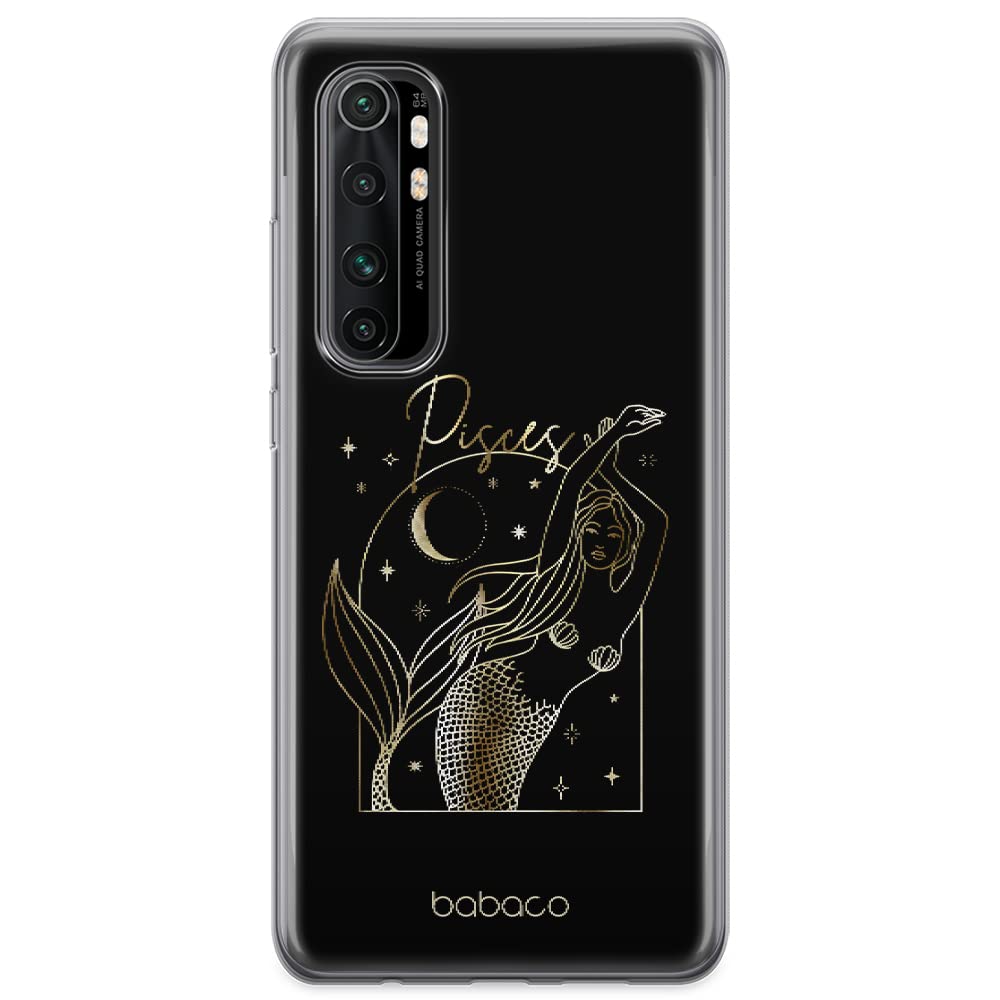 Babaco ERT GROUP mobile phone case for Xiaomi MI NOTE 10 Lite original and officially Licensed pattern Zodiac Woman 012 optimally adapted to the shape of the mobile phone, case made of TPU