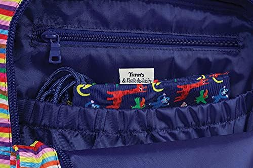 L'Ecole des Tann's Ecole des loisirs Soft Satchel Tann's & The Leisure School - Pop Multicolored, Cartable de 29 cm, Bleu - Image 5