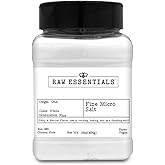 Raw Essentials Fine Micro Salt, 16 Ounce Bottle | Salty &amp; Neutral Flavor, Used in Cooking, Baking, and Popcorn and Fry Finishing, Non-GMO, Gluten Free, Vegan, Paleo