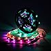 SUPERNIGHT IC 2811 Strip Light Individual Programmable Addressable 16.4ft 5050 RGB Dream Color 150led Rope Lights (Non-waterproof) with Remote Controller