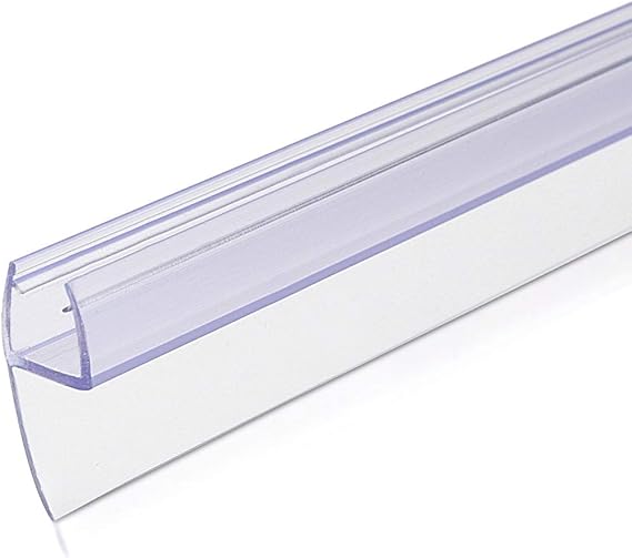 Navaris Shower Screen Door Seal Replacement PVC Splash Guard Seal