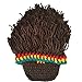 Yosang Windproof Ski Mask Warm Knitted Beanie Hat Cap (Brown Wig & Brown mask)