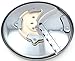 Cuisinart DLC-836TX-1 Replacement 6-by-6mm Fruit, Vegetable and French Fry Disc Blade Fits Models DFP-11, DFP-7BC, DLC-10C, DLC-2007N, DLC-2011, DLC-8S, DLC-10SY, & DLC-2011CHBY Only OEM