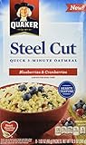 Quaker Steel Cut Quick 3-Minute Oatmeal (Blueberries & Cranberries) (Blueberries & Cranberries)