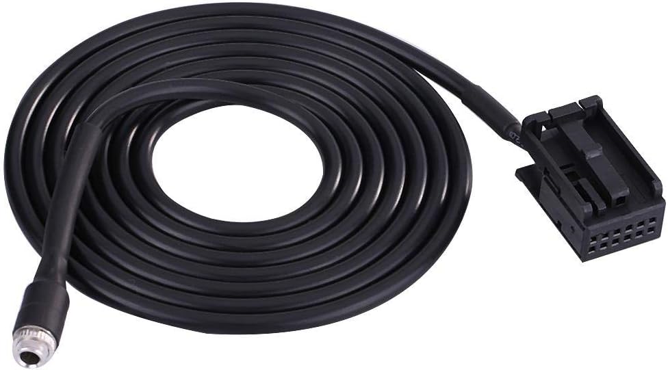 EVGATSAUTO Car 6000 CD Audio Female AUX Input Adapter Cable for Focus Mondeo with Removal Tool Keys, Popular, normal - Image 5
