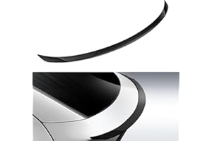 Abystar Gloss Black Spoiler for Tesla Model Y Juniper 2026, ABS Rear Trunk Wing, Sporty High Gloss Rear Lip Spoiler, Aerodynamic Upgrade, Easy No-Drill Installation
