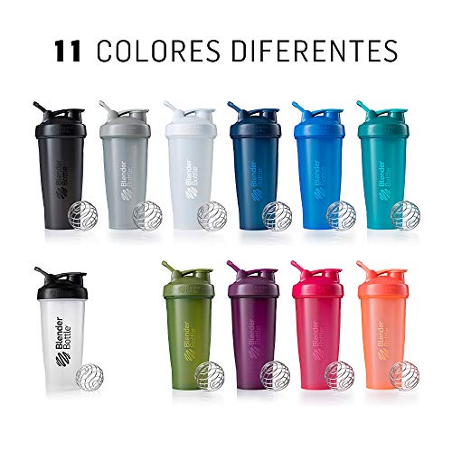 BlenderBottle Classic Loop Top Shaker Bottle, 28-Ounce, Full Color Pink