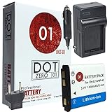 DOT-01 Brand Replacement for Fujifilm NP-45A Battery and Charger Compatible with Fujifilm INSTAX Mini 90 Digital Camera and Fujifilm NP45A