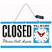 LED Open Sign, 19x10inch Upgrade Version Open Sign for Business Advertisement Board Electric Sign, Flashing & Steady Light, for Shop, Bar, Hotel,UL Certification, with Close Sign (71 inch Power Cable)