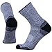 YUEDGE Mens Cotton Cushion Crew Work Socks 3 Pairs/Pack Wicking Padded Performance Athletic Hiking Socks(Black, X-Large)