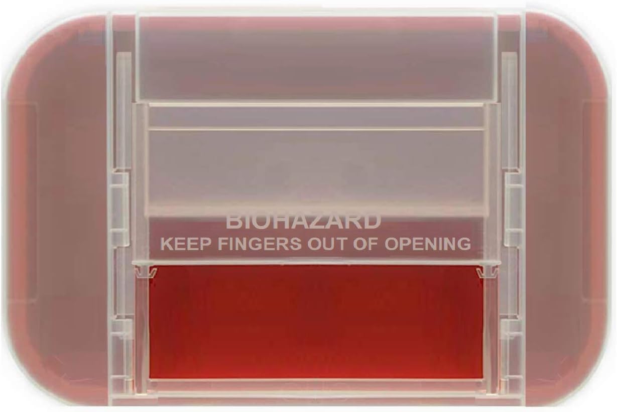 Sharps Container 2 Gallon - Plus Vakly Biohazard Disposal Guide (1 Pack): Health & Personal Care
