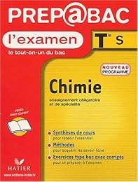 Chimie, Tle S