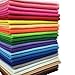 24pcs Thick 1.4mm Soft Felt Fabric Sheet Assorted Color Felt Pack DIY Craft Sewing Squares Nonwoven Patchwork (30 * 30cm)