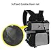 Front Dog Cat Pet Carrier, Dog Backpack Bag by Eugene's. Free Your Hands. Use as: Dog Carrier, Cat Carrier, Carrier For Small pets. New Generation of Dog Carriers. for your pets up to 15 lbs.