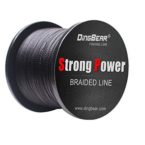 Dingbear 109Yd/100m 135LB/0.60mm black Super Strong Pull Generic Braided Fishing Line Kite Line Woven Network Cable Cast Super Strength Fishing Line — image 1