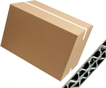 5 UNIDADES DE EMBALAJE-CAJA DE ALMACENAJE 60 X 40 X 40 CM.: Amazon.es: Hogar