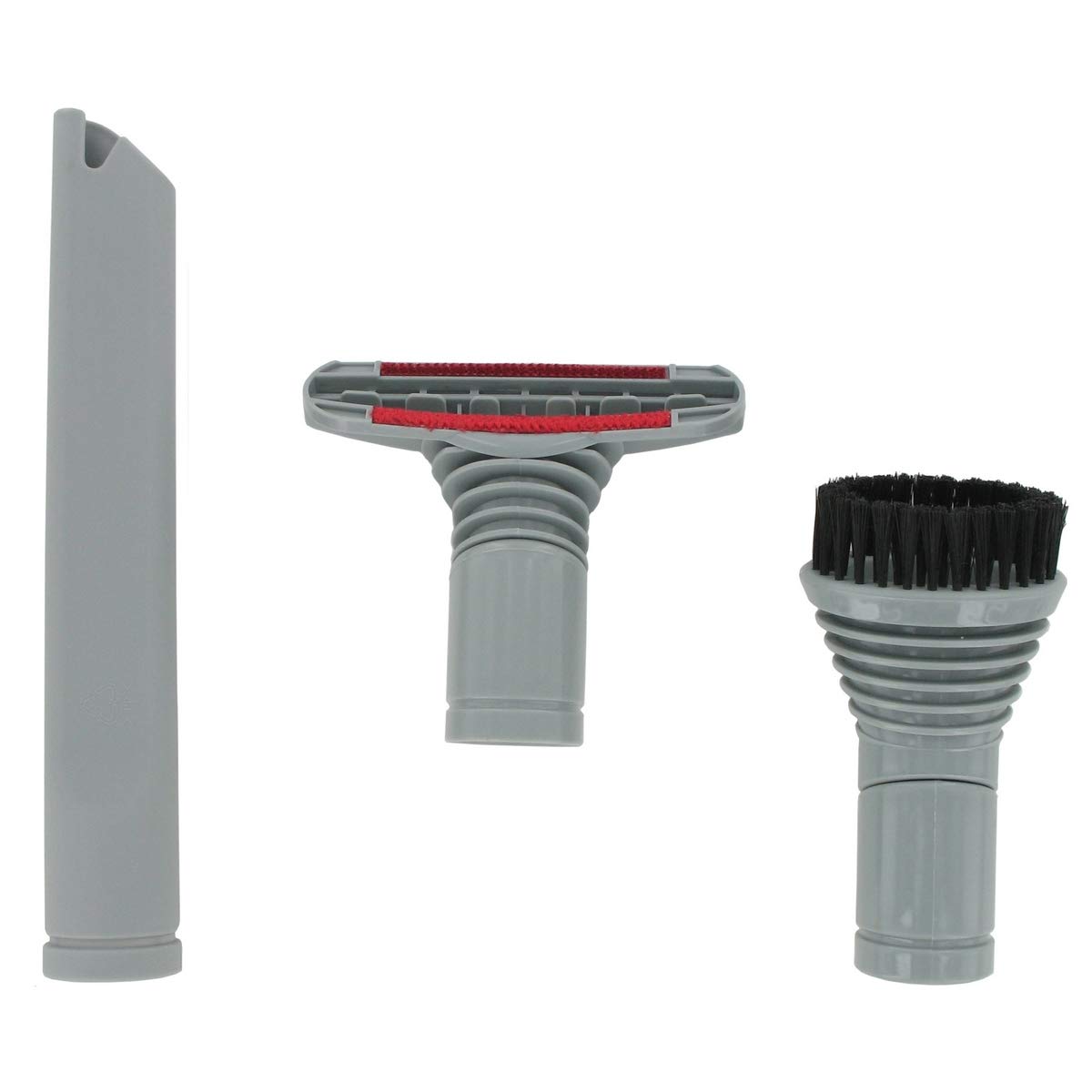 Paxanpax PFC905 Compatible Grey Stair Tool, Round Dusting Brush & Crevice Tool Accessory Kit (32mm)