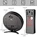 Zeonetak Digital Indoor Outdoor Thermometer,Wireless Temperature for Home Office Greenhouse, Wireless Remote Sensor, Outdoor Arrow Trends (°C/°F), MIN/MAX Records