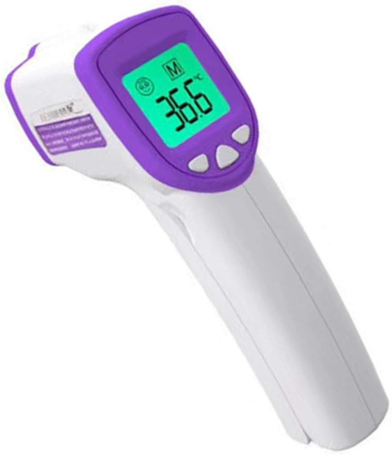 FOTEE Thermometer Forehead, Digital Forehead and Ear Infrared Thermometer Perfect for Adults, Kids, and Infant,Purple_14.1x8.6x3.9cm