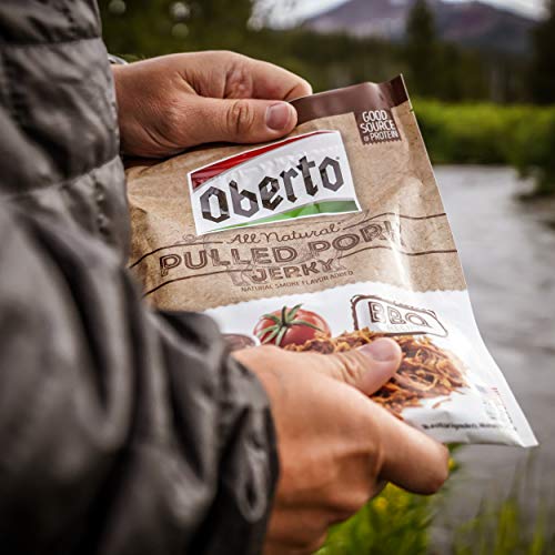 Oberto All-Natural BBQ Pulled Pork Jerky, 2.75 Ounce (Pack of 4)