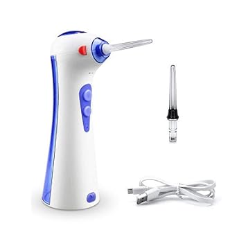 Rwdacfs Zahnreinigungsmaschine Praktisches Zahnreinigungsgerät USB-Aufladung für zu Hause 130ml Mini IPX7 wasserdicht