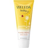 WELEDA Calendula Baby Cream - Protects Sensitive Baby Skin Against Soreness - The Ideal Care for The Diaper Area - Cares Gently &amp; soothes Skin - Promotes Skin Regeneration - 75 ml