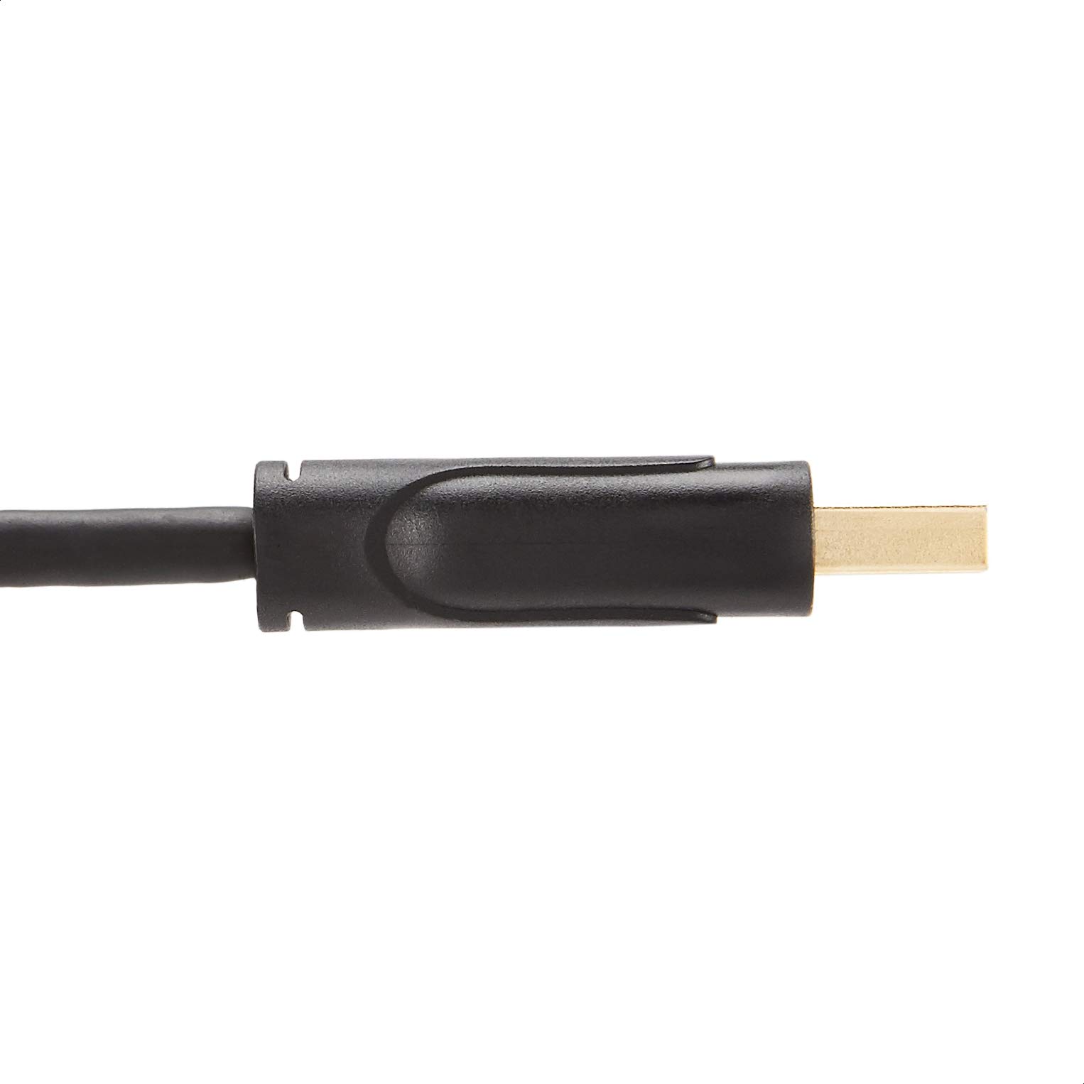 Amazon Basics DisplayPort 1.2 Cable, 21.6Gbps High-Speed, 4K@60Hz, 2K@165Hz, Gold-Plated Plugs, 6 Foot, Black