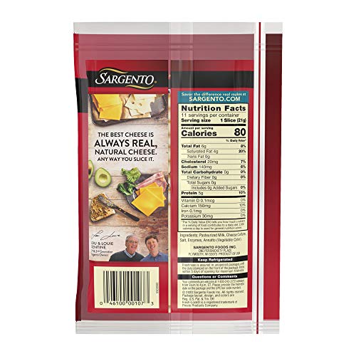 2 Sargento+Muenster+Cheese+Slices+Package