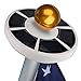 Homdox Solar Flag Pole Flagpole light, Bright Downlight Longest-Lasting Waterproof Auto Charge for 15 to 25 Ft Flag Pole Night Light