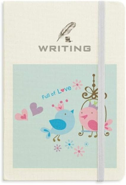 Amazon 美しい鳥のケージのイラスト ノートブッククラシックジャーナル日記a 5を書く 日記帳 文房具 オフィス用品