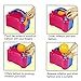 FLYMEI Portable Dual Nozzle Rose Red 110V 600W Electric Balloon Blower Air Pump Balloons Inflator For Wedding Party Holiday Decoration [MONEY BACK GUARANTEE]