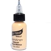 GlamAire Airbrush Makeup by Graftobian - High Definition Airbrush Foundation, Professional Formula for Long-Lasting Wear, For Makeup Artists and Beauty Aficionados, Made in USA, Bombshell (N)