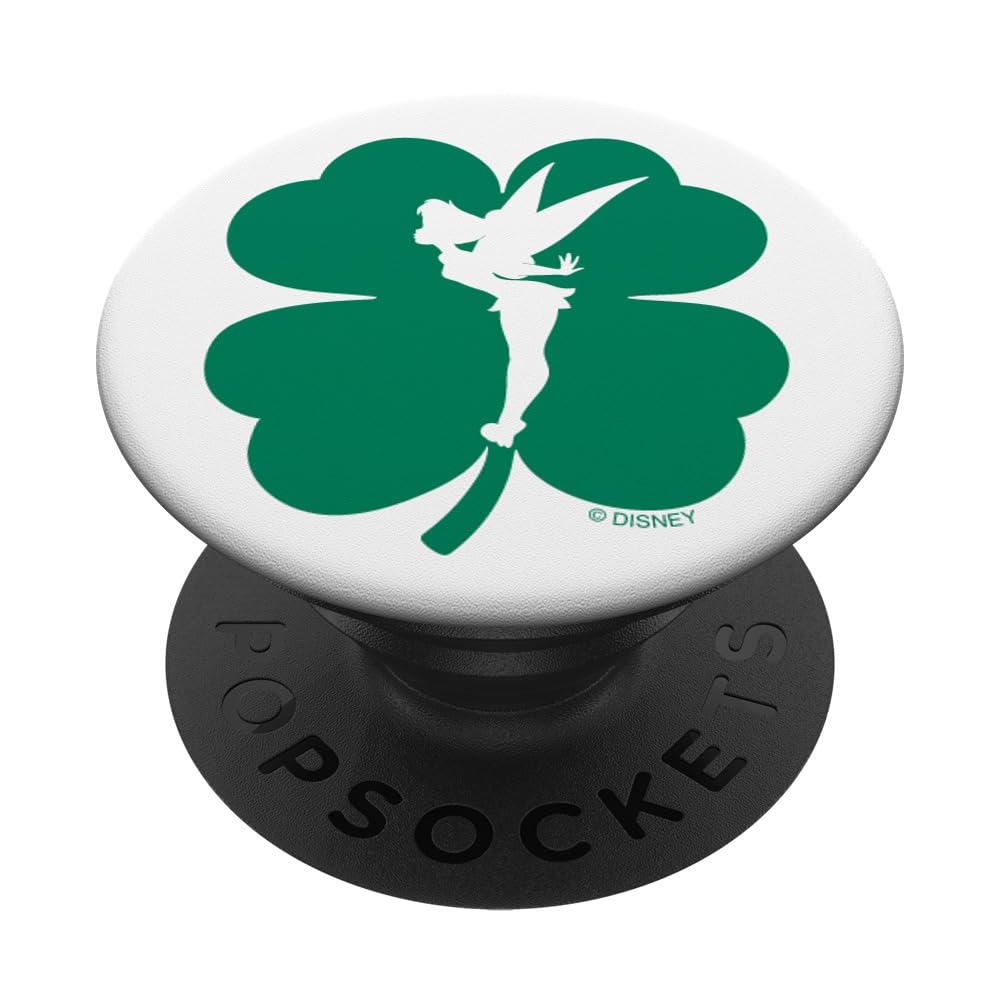 Disney Tinker Bell Green Shamrock St. Patrick's Day PopSockets Swappable PopGrip