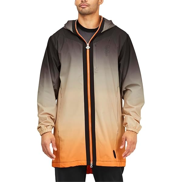 PUMA X PRONOUNCE MEN'S LIGHTWEIGHT LONG JACKET COAT, MEDIUM at