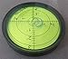 Metal Large Spirit Bubble Level (Green) 60mm Diameter, 2-23/64
