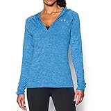 Under Armour Women's UA Tech Twist Long Sleeve Hoodie Medium ELECTRIC BLUE
