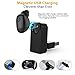 Stoon Car Bluetooth Headset Invisible V4.1 In Ear Earbuds Magnetic USB Chargers Mini Lightweight Wireless Earphones with 6 Hour Playtime Hands-Free Calling Headphones with Mic (One Pcs) (Black)